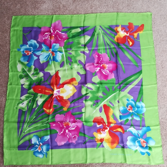 Lauren Ralph Lauren Accessories - Lauren Ralph Lauren Floral Silk Scarf